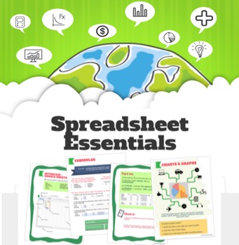 Preview of Spreadsheet Essentials - Excel and Google Sheets Activity Packet