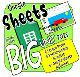 Spreadsheet Unit - 8 + Google Sheets Lessons - FUN STEM Te