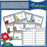 Spring 2 Digit By 2 Digit Multiplication Task Cards With R