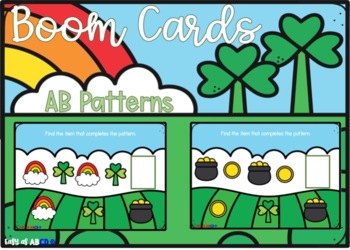 Preview of St. Patrick's Day AB Pattern Deck | BOOM™ Cards
