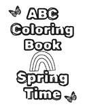 Spring ABC Coloring Book