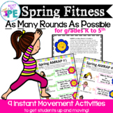 Spring AMRAP Instant  Fitness Workout