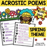 Spring Acrostic Poem Templates | Dollar Deal