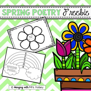 Preview of Spring Acrostic Templates