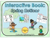 Spring Actions Interactive Book & BOOM CARDS