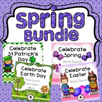 Preview of Spring Activities Bundle