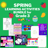 Spring Activities Bundle 3rd Grade