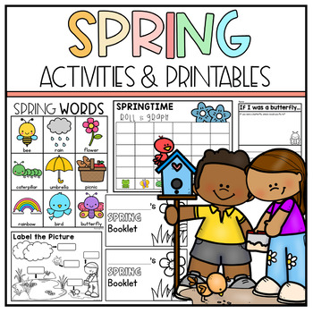 Spring Activities - Kindergarten Math and Literacy by Learning Little ...