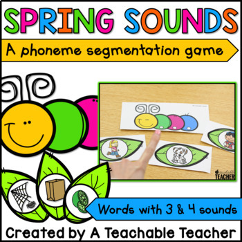 Preview of Spring Activities | Phonemic Awareness - Blending and Segmenting Sounds