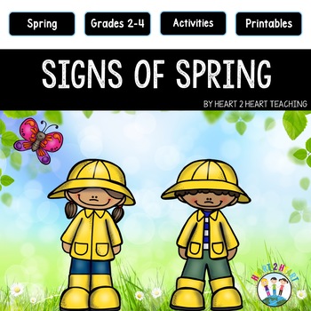 Preview of First Day of Spring Worksheets Reading Comprehension Passages Activities
