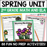 Spring Activities & Worksheets No Prep Math Reading Gramma