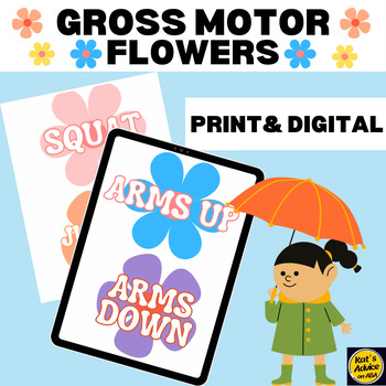 Preview of Spring Activities for Gross and Fine Motor Skills BUNDLE