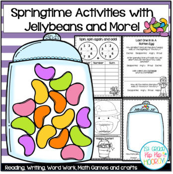 Preview of Spring Activities with Jelly Beans and More