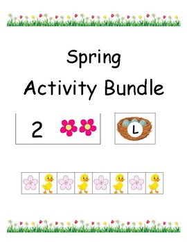 Preview of Spring Activity Bundle