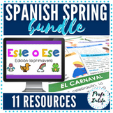Spring Activity Bundle for Spanish Class