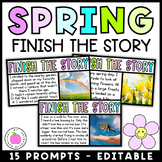 Spring Activity | Finish the Story Narrative Writing Prompts