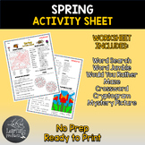 Spring Activity Sheet
