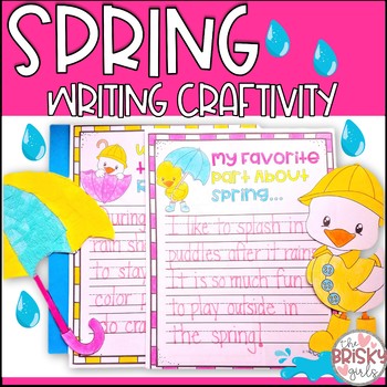 Spring Activity (Spring Craftivity) by The Brisky Girls | TPT