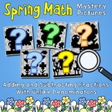 Spring Adding & Subtracting Fractions Unlike Denominators 