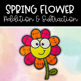 Spring Addition & Subtraction Flower Craft