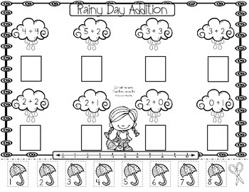 Spring is Here! Spring Themed Addition & Subtraction Printables for