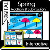 Spring Addition and Subtraction Interactive Slides l Googl