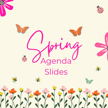 Preview of Spring Agenda Slides 