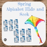 Spring Alphabet Hide and Seek // PreK, K, 1st // Letter Re