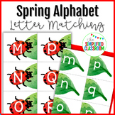 Spring Alphabet Matching Cards Activity