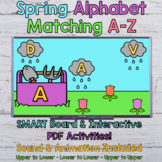 Spring Alphabet Matching -  SMART Board Activities 
