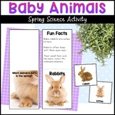 Spring Animal Babies Science Cards - Mother & Baby Animals Match