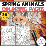 Spring Animals Coloring Pages | 26 Fun Springtime Coloring