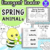 Spring Animals What do you see Emergent Reader Kindergarte