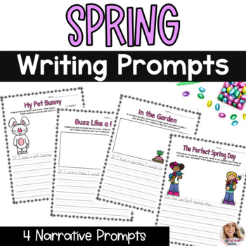 Spring April Narrative, Informative, and Opinion Writing Bundle | TpT