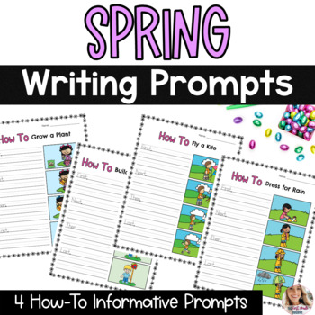 Spring April Narrative, Informative, and Opinion Writing Bundle | TpT