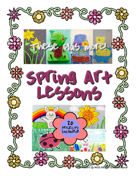 Preview of Spring Art Lessons