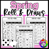 Spring Art Lessons, Roll and Draw Activities and Directed 