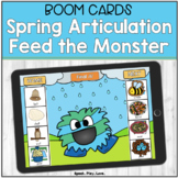 Spring Articulation Activity - BOOM Cards - March April Ma