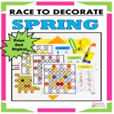 Spring Articulation Language Speech Therapy Activity Race 