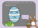 Spring Articulation Pack SH, CH, TH - Speech Therapy
