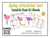 Spring Articulation Sort Initial and Final S Blends