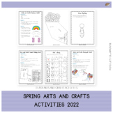 Spring Arts and Crafts Activity 2022
