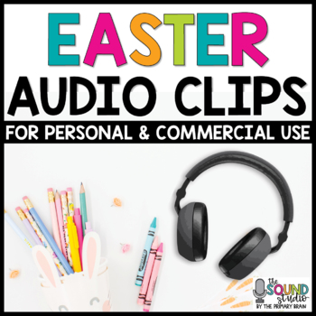 Preview of Easter Audio Clips - Sound Files for Digital Resources