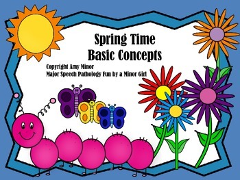 Preview of Spring Basic Concepts Freebie