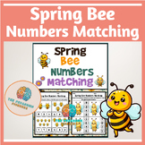 Spring Bee Numbers Matching From 1 to 9 | Bee Hive Number 