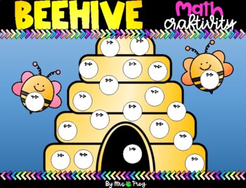 Preview of Spring Bees Addition and Subtraction Math Craftivity