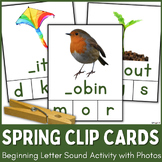 Spring Beginning Letter Sound Activity Special Education S