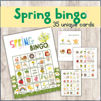 Preview of Spring Bingo