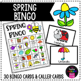 Spring Bingo - 30 Unique Bingo Cards
