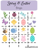 Spring Bingo Cards